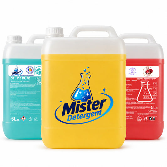 Pachet Detergent TRIO  (Briza Marina+ Parfum de Tei + Baccarat Rose)